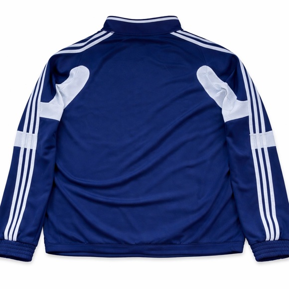 Adidas ClimaCool Blue Full Zip Track Jacket Men’s Large - Picture 2 of 5